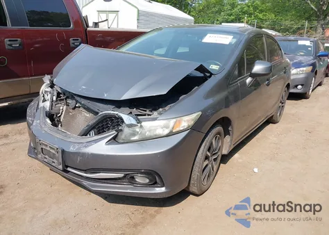 2013 Honda Civic Ex-L из США, поврежденный, VIN 2HGFB2F93DH541147